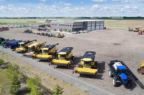 An overhead view of Rocky Mountain Equipment